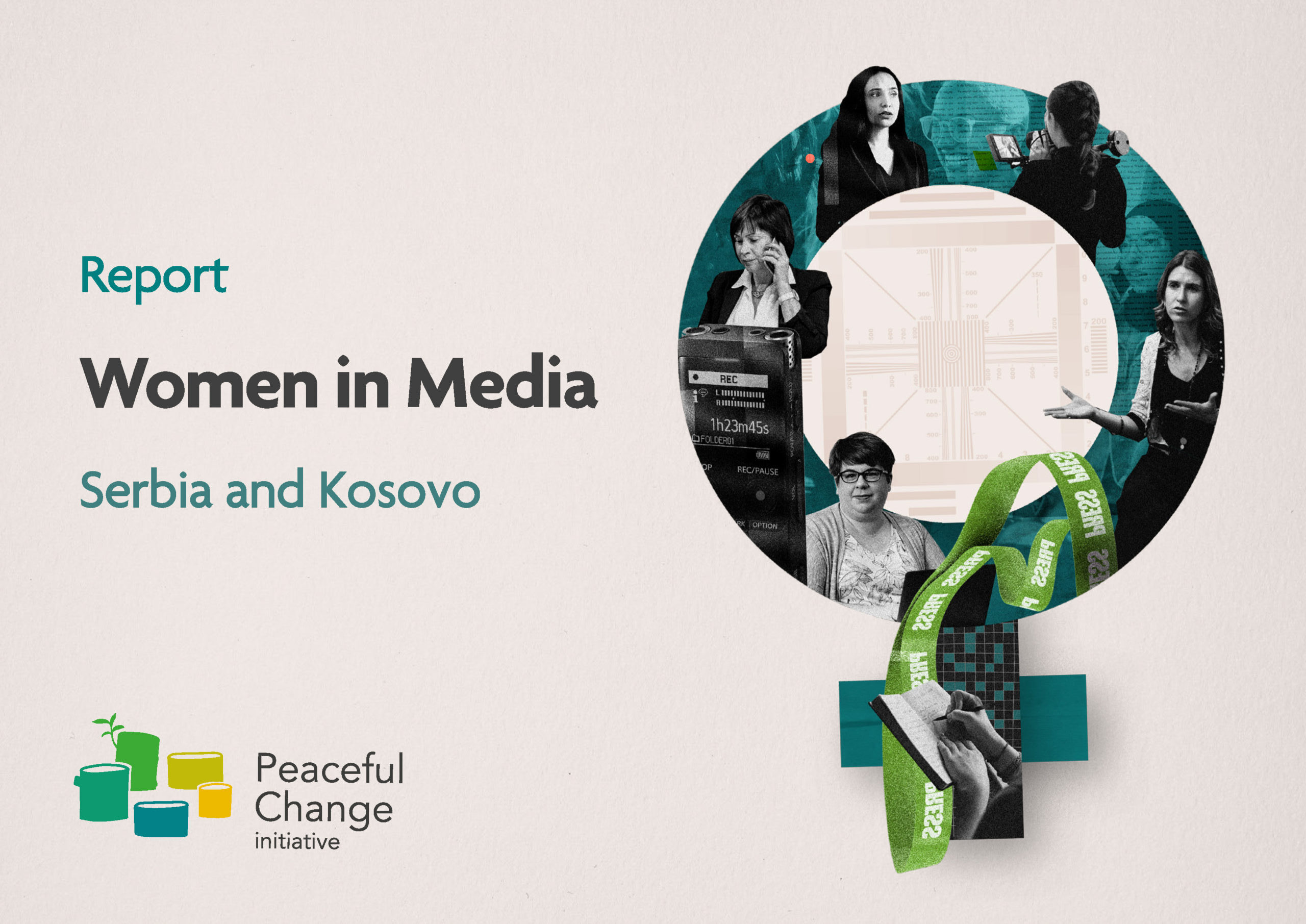 Cover image women in media report