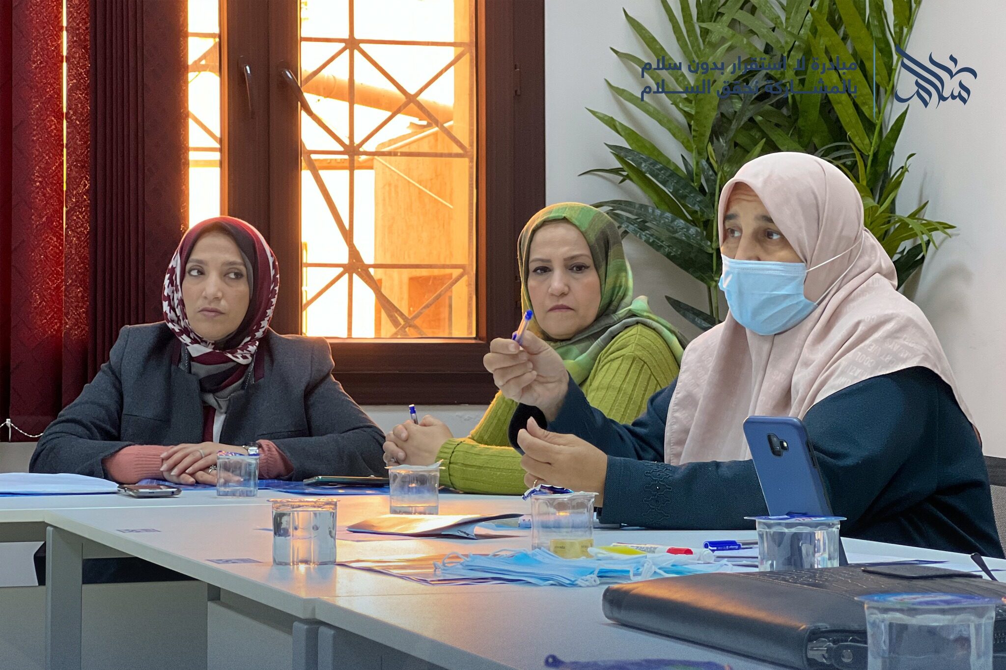 participants during a dialogue session organised by the Tripoli Centre SPP